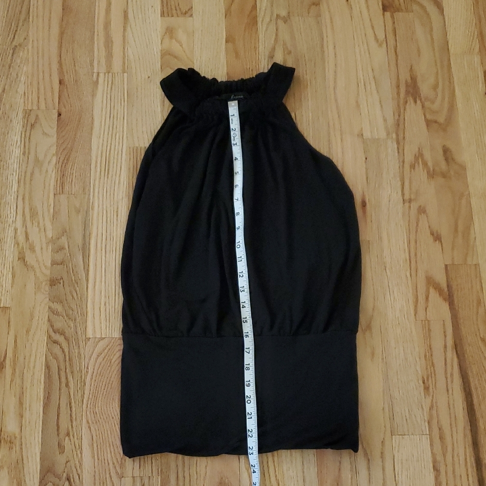 Express Black Sleeveless Tank Top - Picture 4 of 4